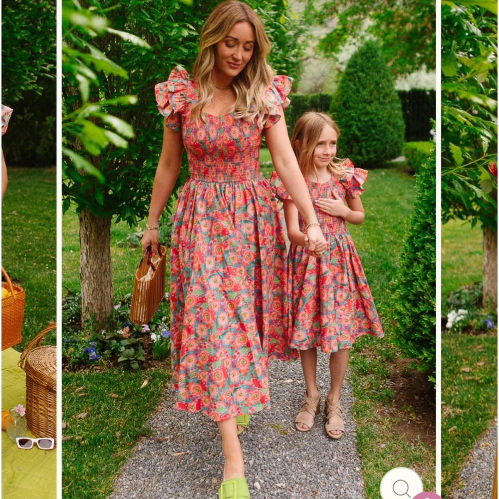 I’ve City Co Hattie Dress in Poppy